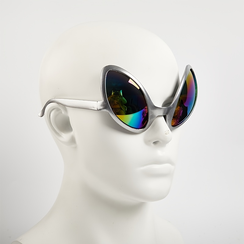 Widmann - Gafas extranjeras con lentes holográficas, extraterrestres,  espacio, espacio, espacio, accesorio, fiesta temática, carnaval :  : Hogar y cocina