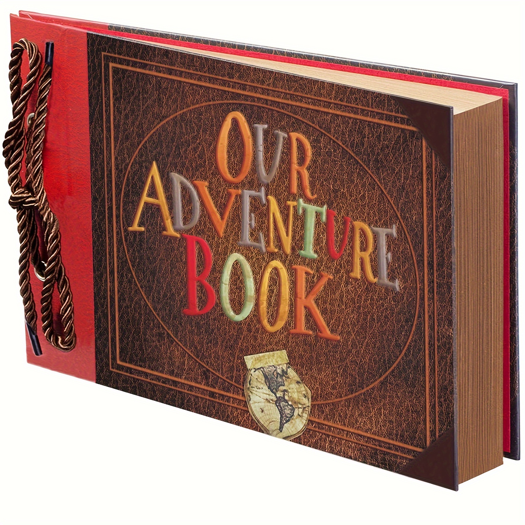 Our My Adventure Book Album Vintage Handmade Pixar DIY Travel