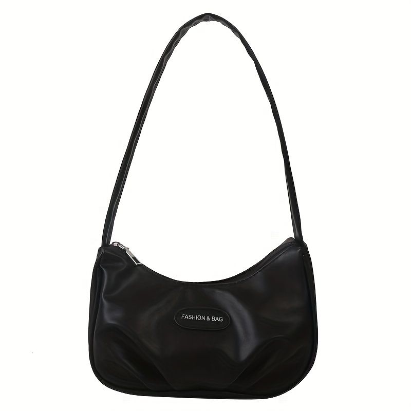  Women's Crescent Shoulder Bags Retro Y2k 90s Hobo