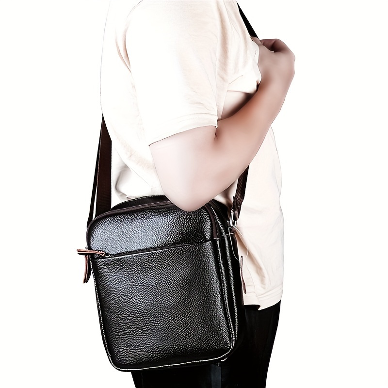 Men's Fashion Crossbody Bag, Trendy Casual Shoulder Bag With