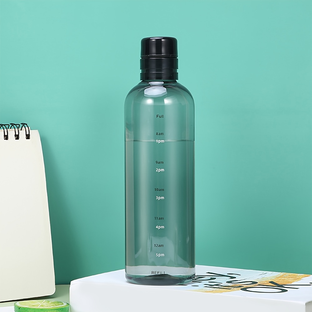 Transparent Portable Water Bottle, Plastic Lightweight Water Cup
