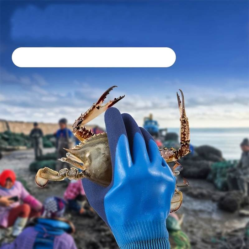 Waterproof Anti sting Crab Catching Gloves Adult Labor - Temu Canada