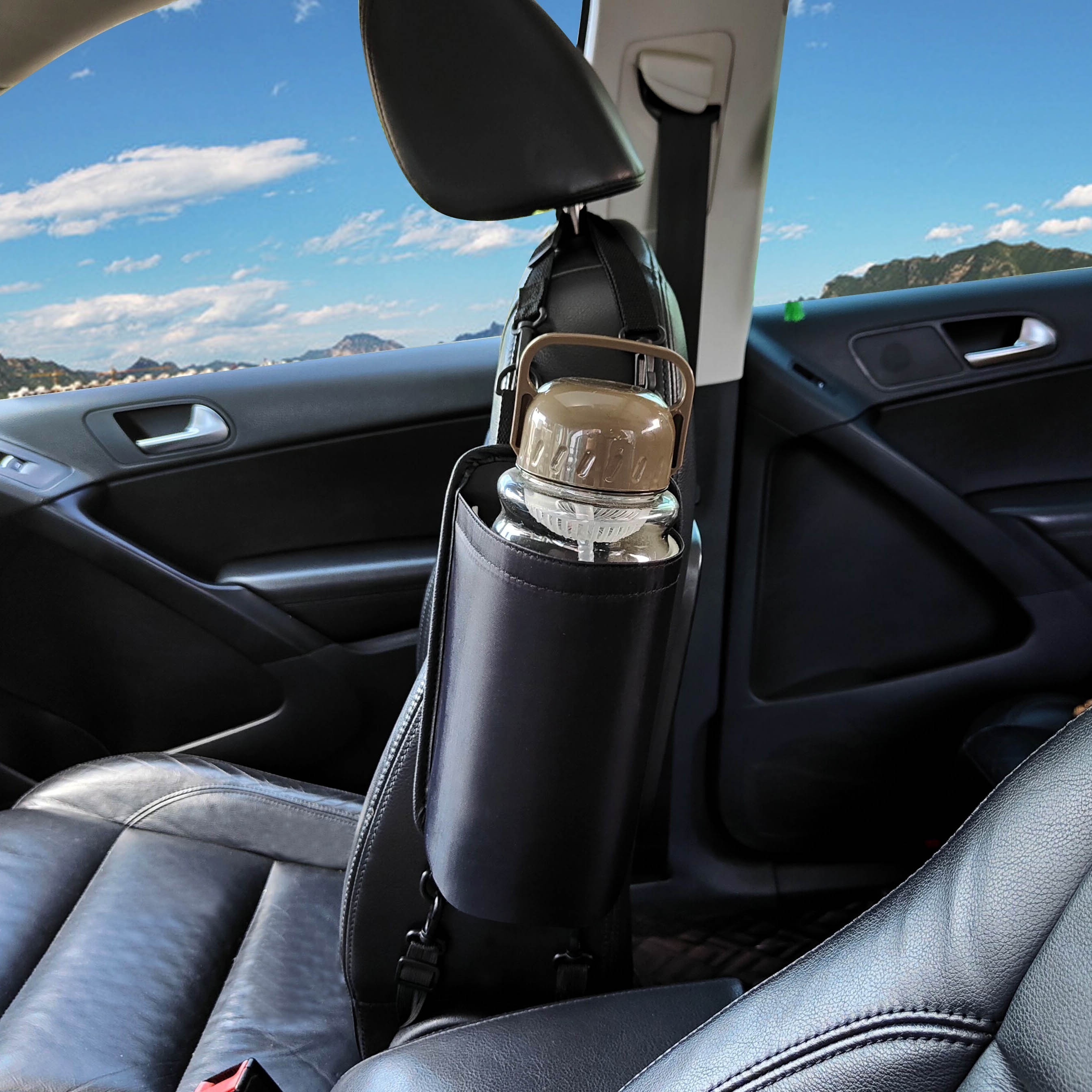 Drink Holder Car Multi-Funktions-Becher 5in1 Light Blue for Skoda