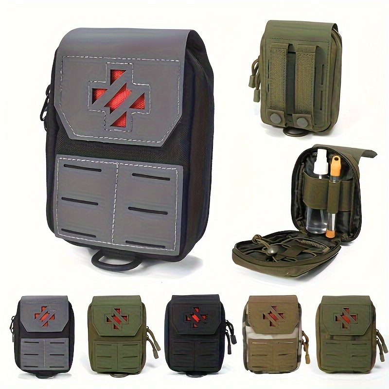 Sac banane tactique pour hommes sac de taille étanche utilitaire EDC  pochette militaire sac de ceinture de hanche pour la randonnée, le camping,  la pêche 