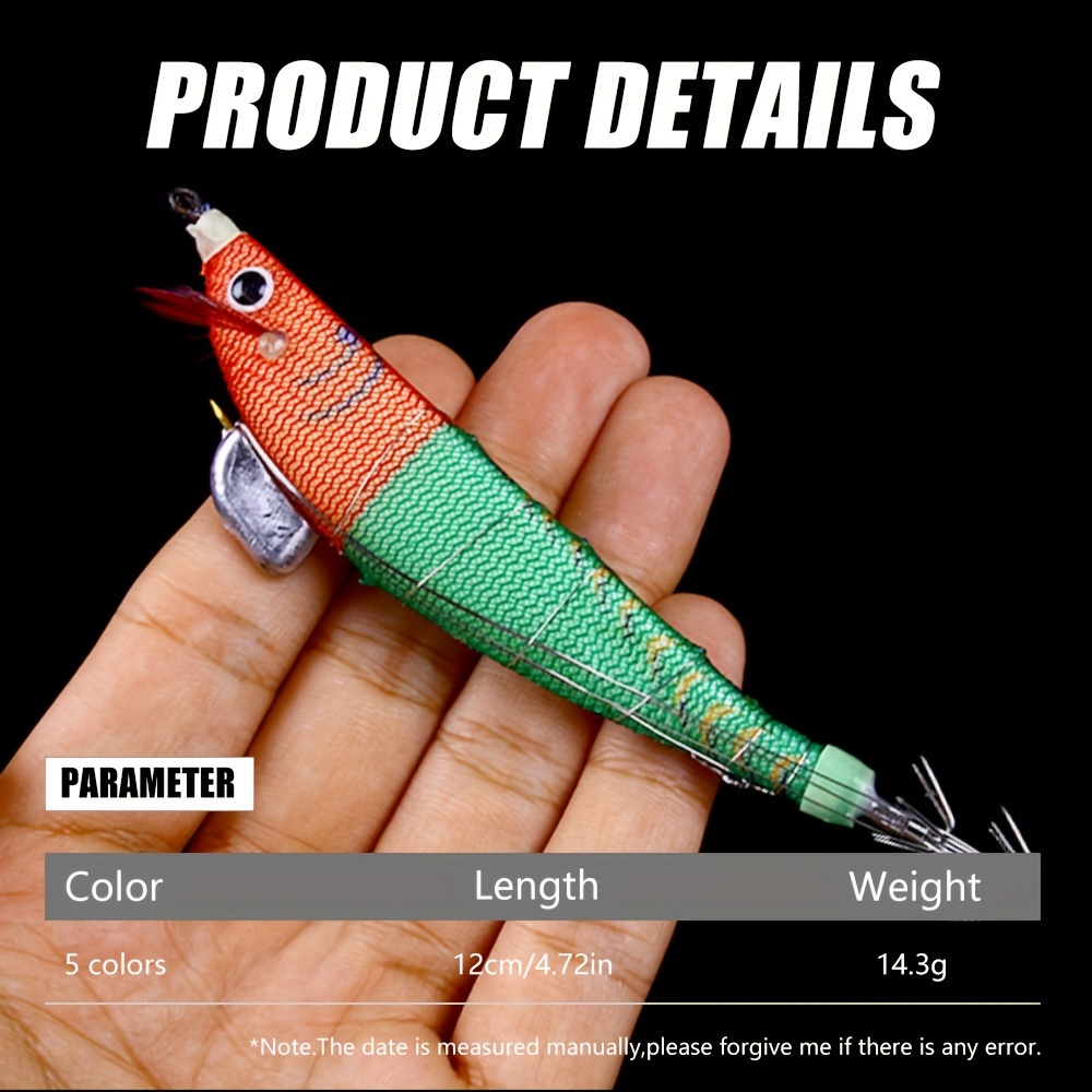 10pcs 1.97inch Soft Fishing Lure, Luminous Shrimp Lure With Hook Swivel And  Beads, Artificial Silicone Glowing Fishing Bait For Freshwater Saltwater