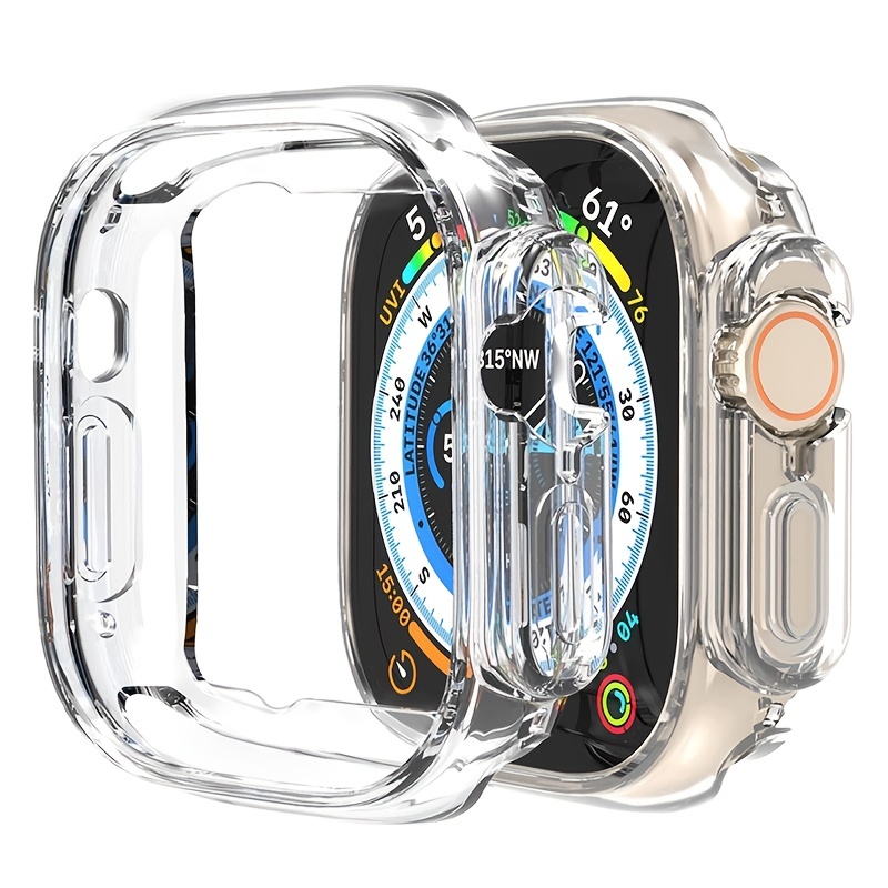 Transparent Protective Case For Watch Ultra - Soft Tpu Shockproof