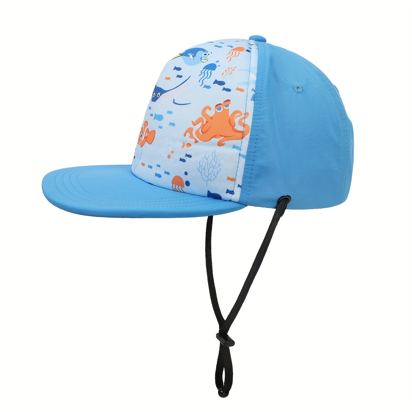Sombrero Sol Protección Uv Exteriores Niños Sombrero Playa - Temu