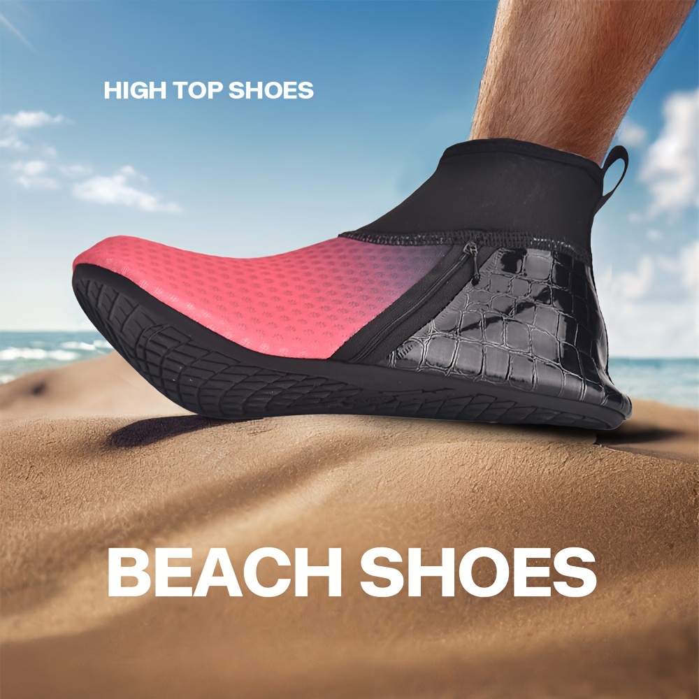 Zapatos De Agua Para Mujer Y Hombre, Calcetines Acuáticos Para Natación En  La Playa Al Aire Libre, Secado Rápido, Para Yoga, Surf, Piscina Y Ejercicio, Moda de Mujer
