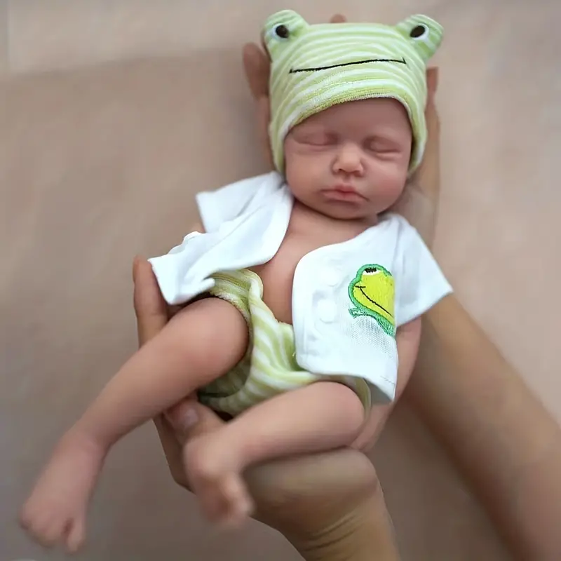 Boy Full Body Silicone Bebe Reborn Doll Handmade Lifelike Newborn