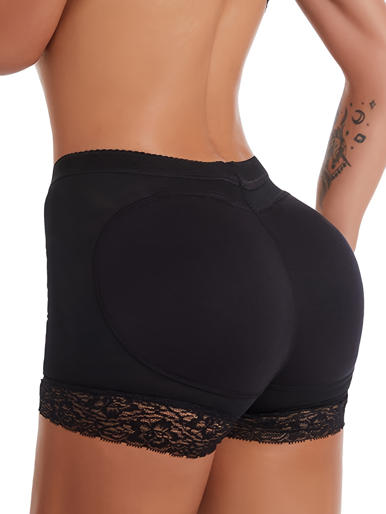 LUCKDANO Butt Lifter Shaper Enhancer Panties Women Butt Lifter Shapewear  Breathable Mesh Buttock Shaper Underwear for Lady Girl Black (L) :  : Clothing, Shoes & Accessories