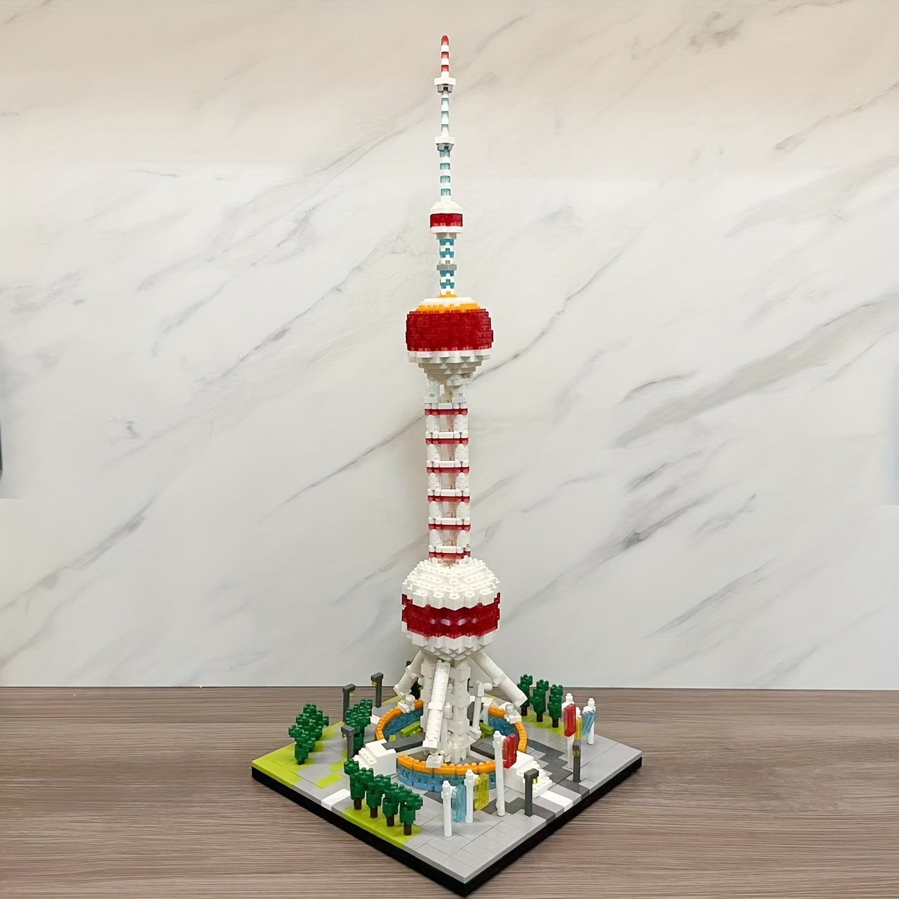 Figurine monument du monde jouet miniature éducatif pour école