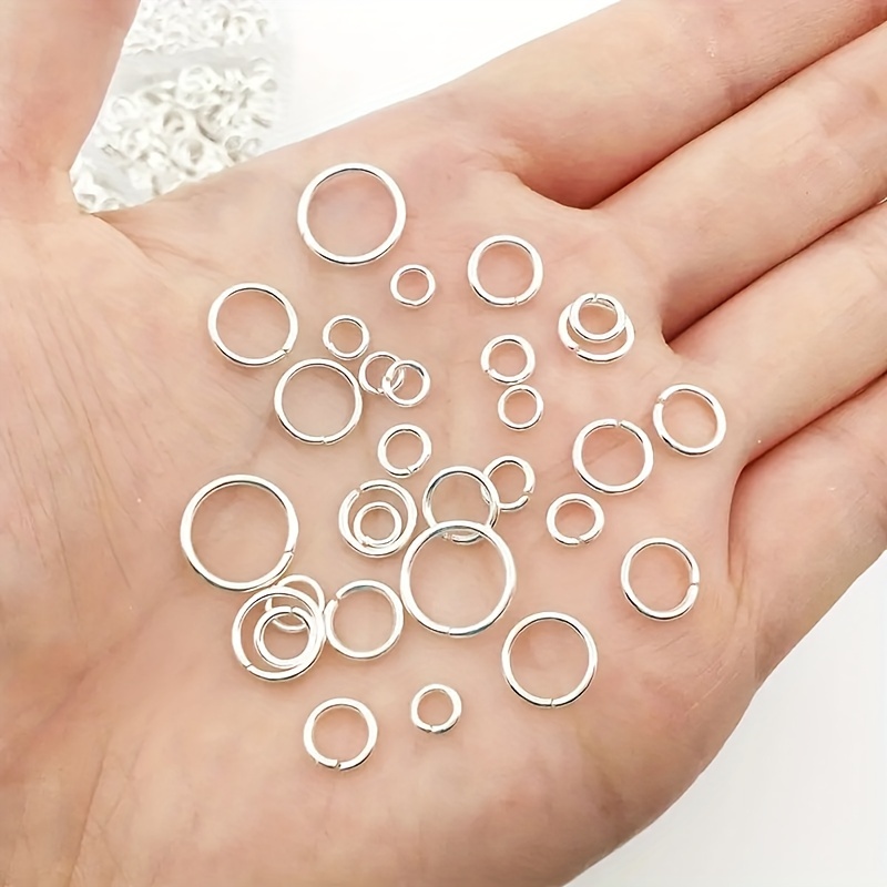 Diy Jewelry Making And Repair Supplies Kit, 600pcs Open Jump Rings