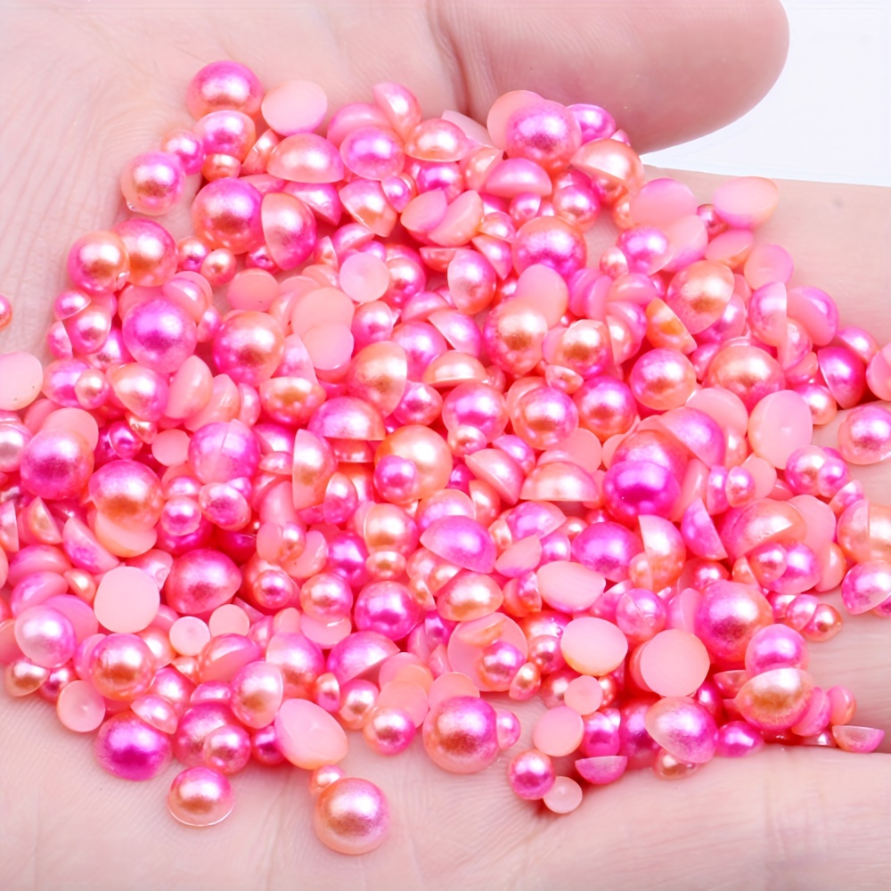 Multicolor Round Pearl Sticker For Art And Craft Scrapbook