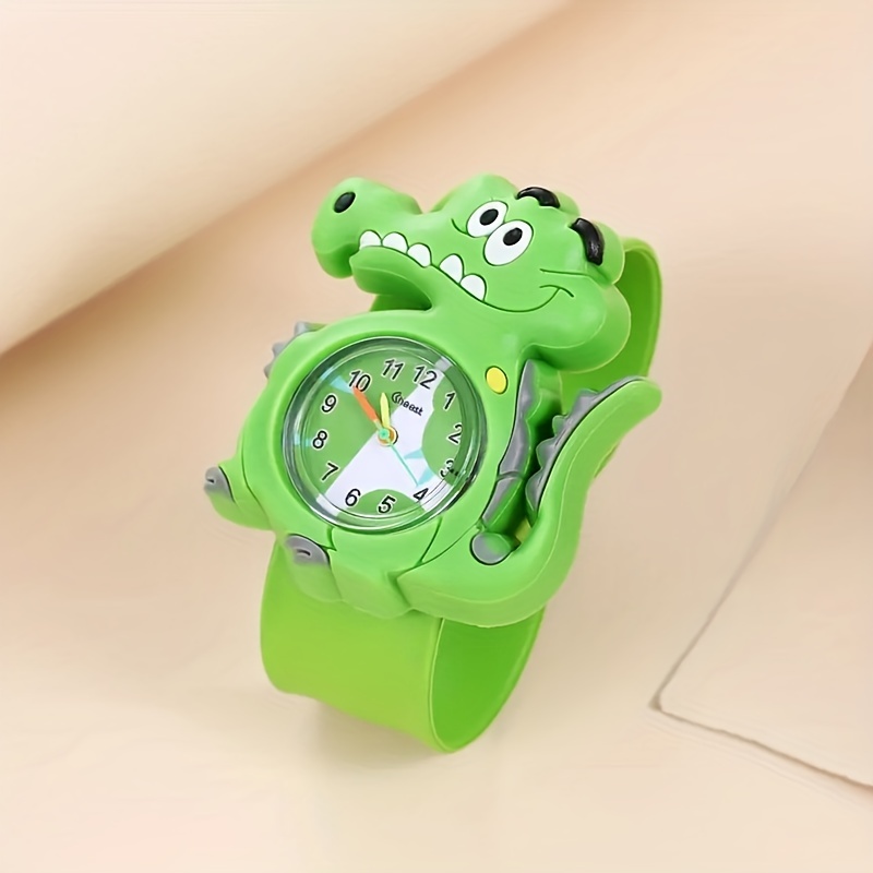 Reloj para niños Patrón de Dibujos Animados 3D Impermeable Lindo Números  Claros Escala Reloj de Pulsera para niños pequeños para niñas de 3 a 8 años  Azul