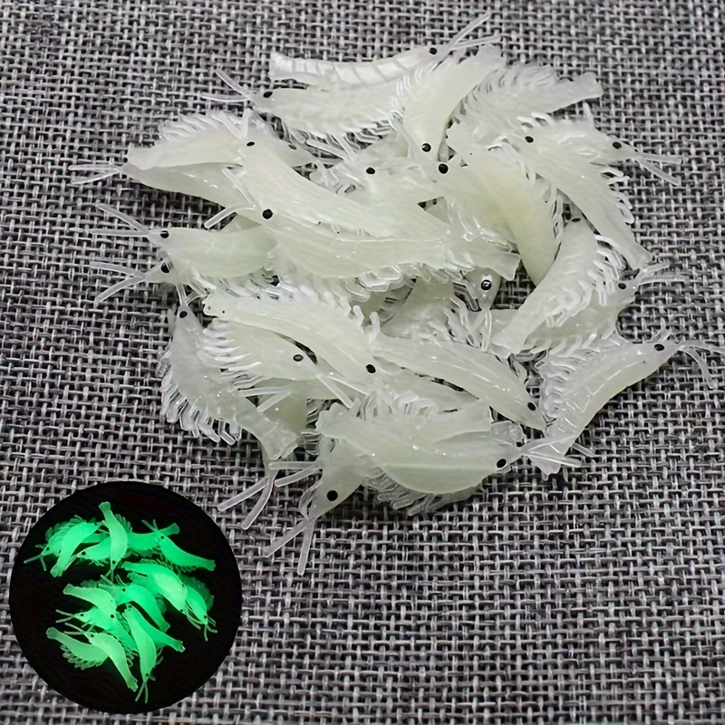 Night Fishing Bait Luminous Soft Shrimp Bionic Prawn Outdoor - Temu  Philippines