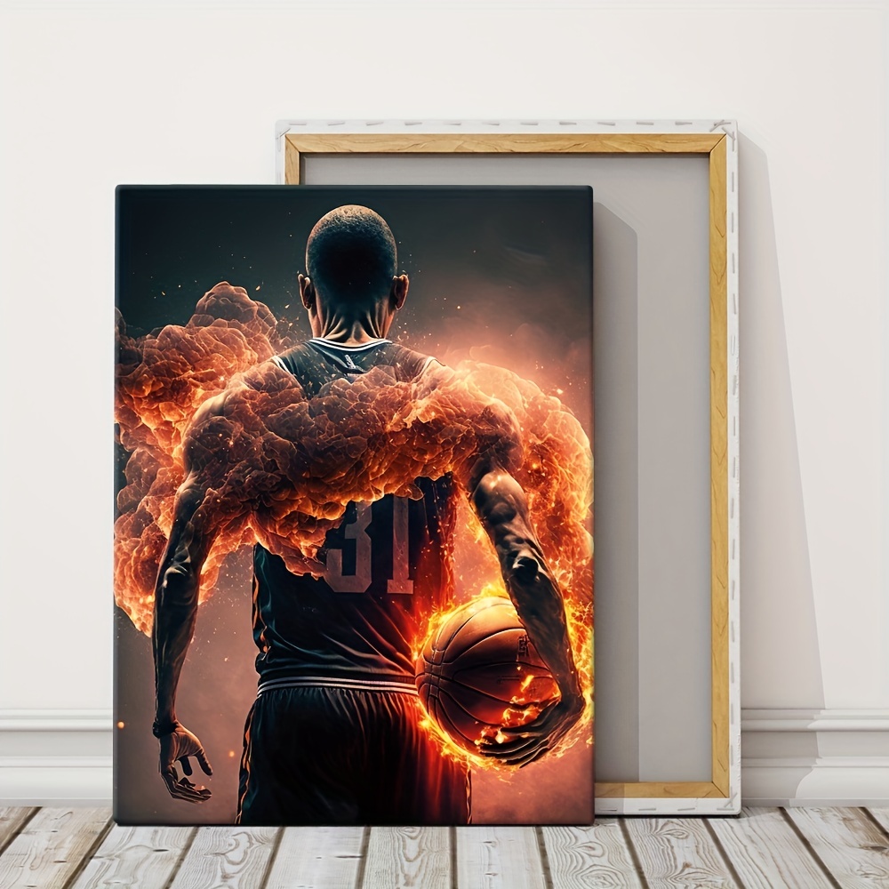 Basketball Canvas Posters For Room - Temu