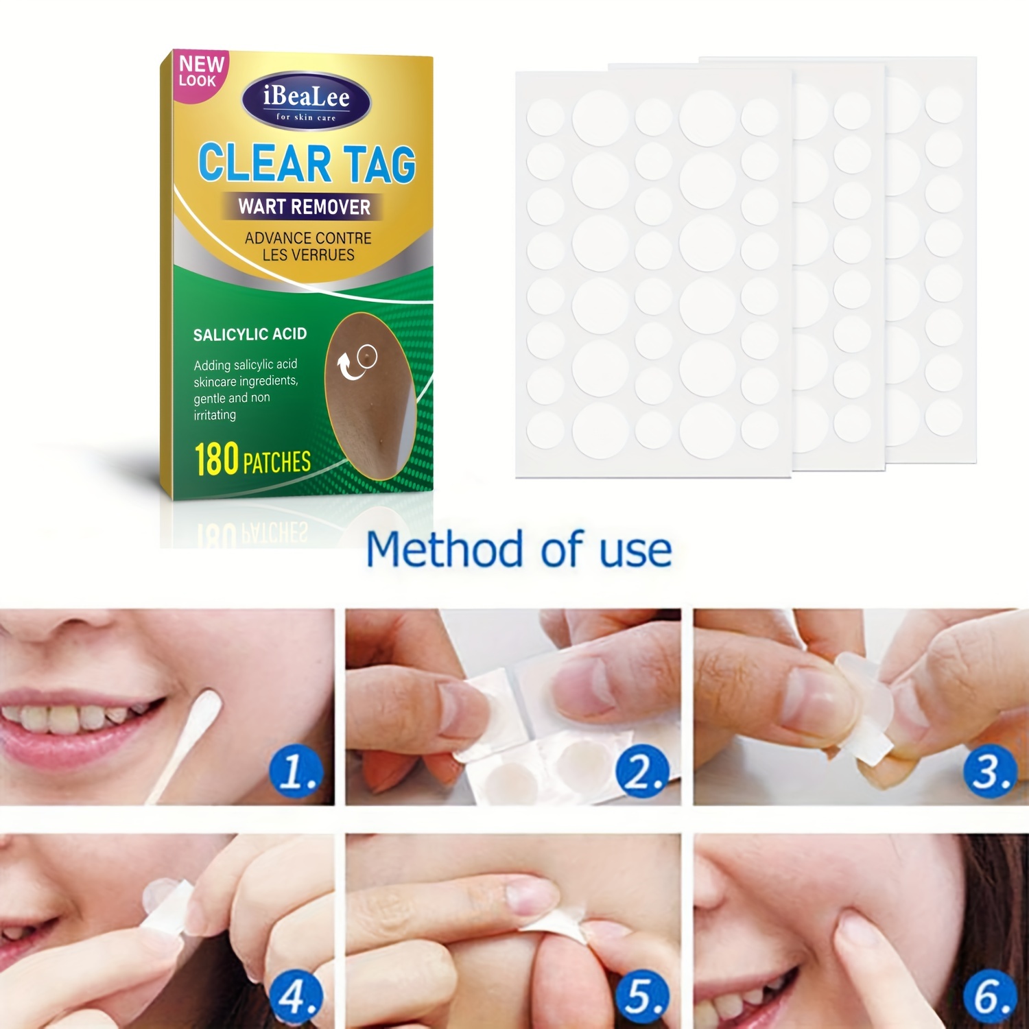 Easy Use Skin Tag Patches Covering Moles Warts Corns Ideal Temu