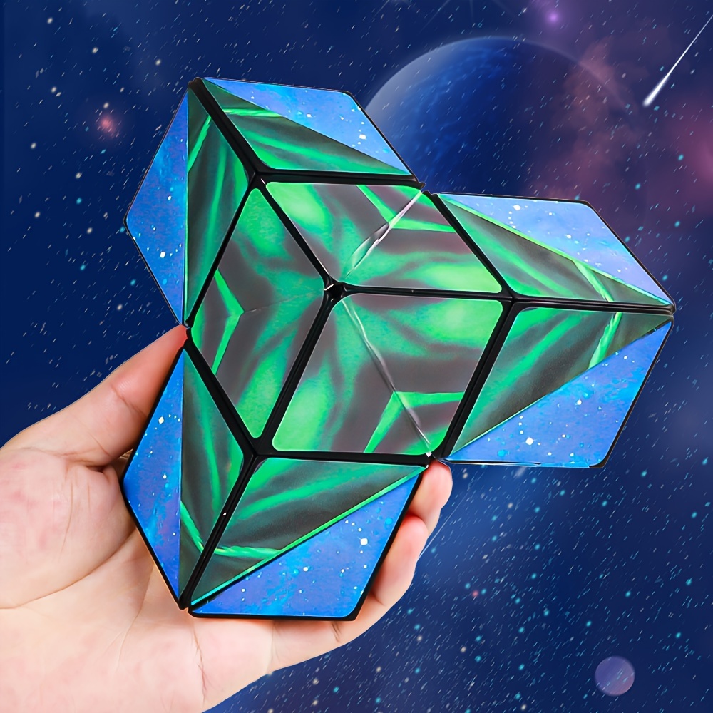 3D Shashibo Shape Shifting box Anti Stress Hand Flip Magic Cube Puzzle Toys  Gift