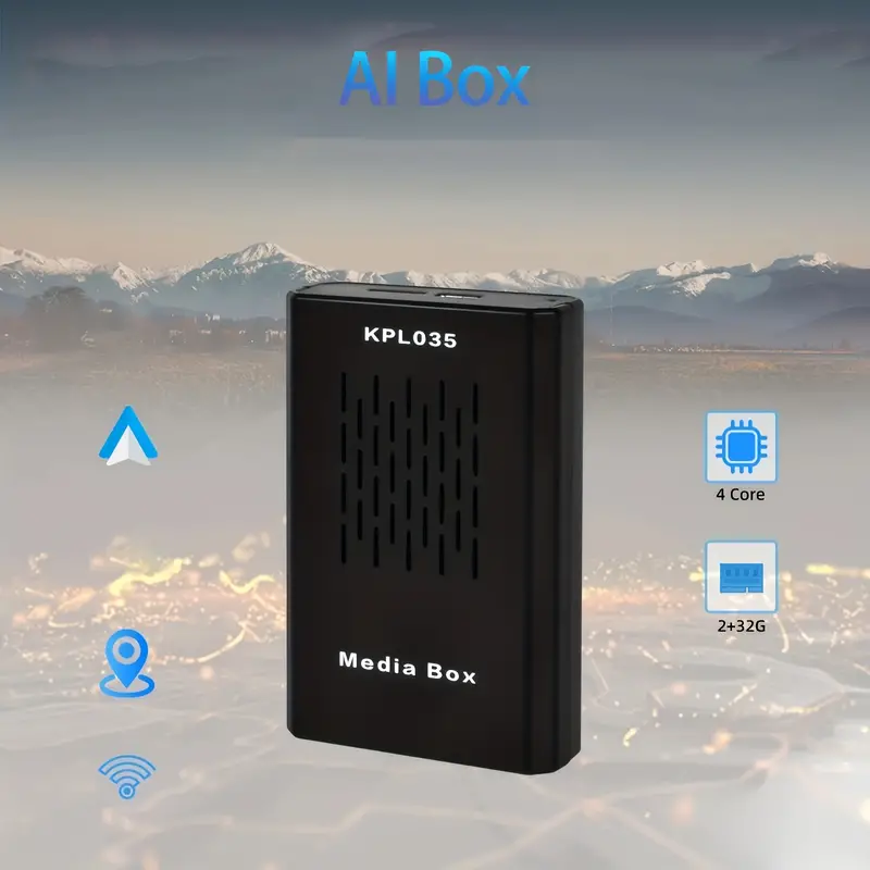 Ai Box Wired Wireless Dongle Quad Core 2+ Car Adapter Plug - Temu