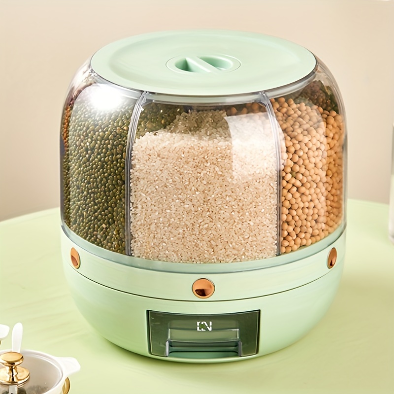 1pc Household Rice Bucket Rice Storage Box Moisture-proof Large