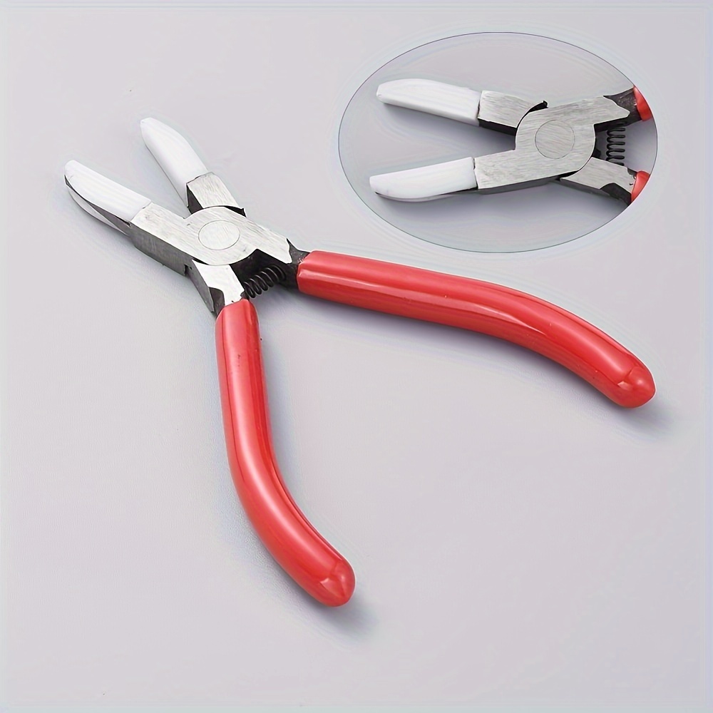 1pc Carbon Steel Material Flat Nose Plier, Diy Jewelry Making Tool For  Jewelry Making