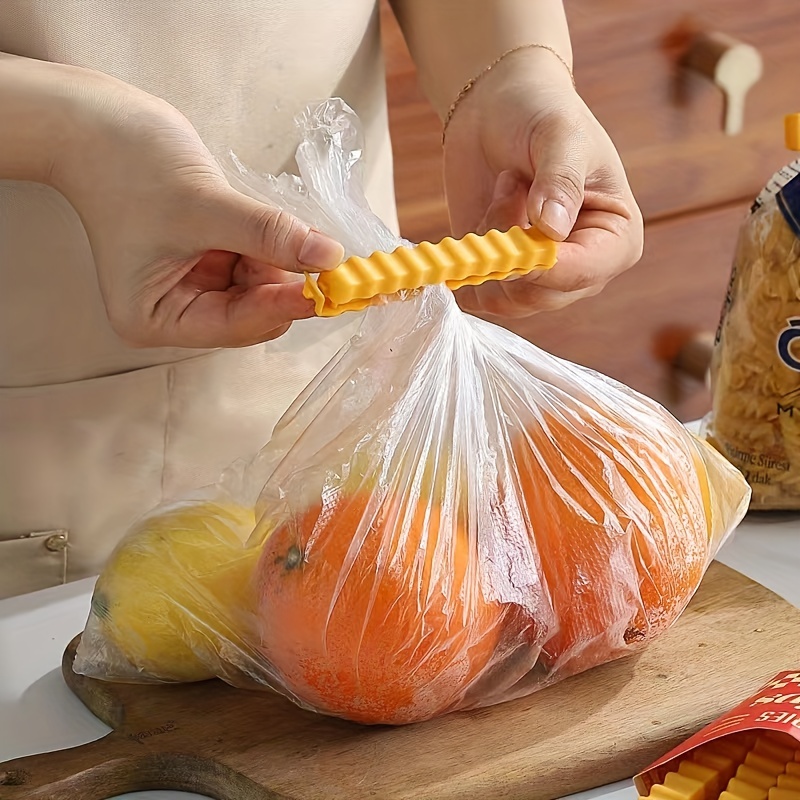 2PCS Mini Snack Bag Sealing Clip Food Preservation Bag Clip Snack