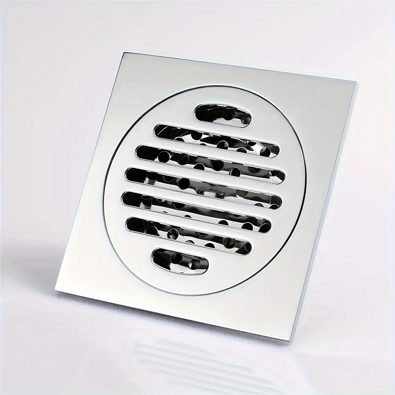 1pc Solid Color Floor Drain Cover, Modern Plastic Household Sewer