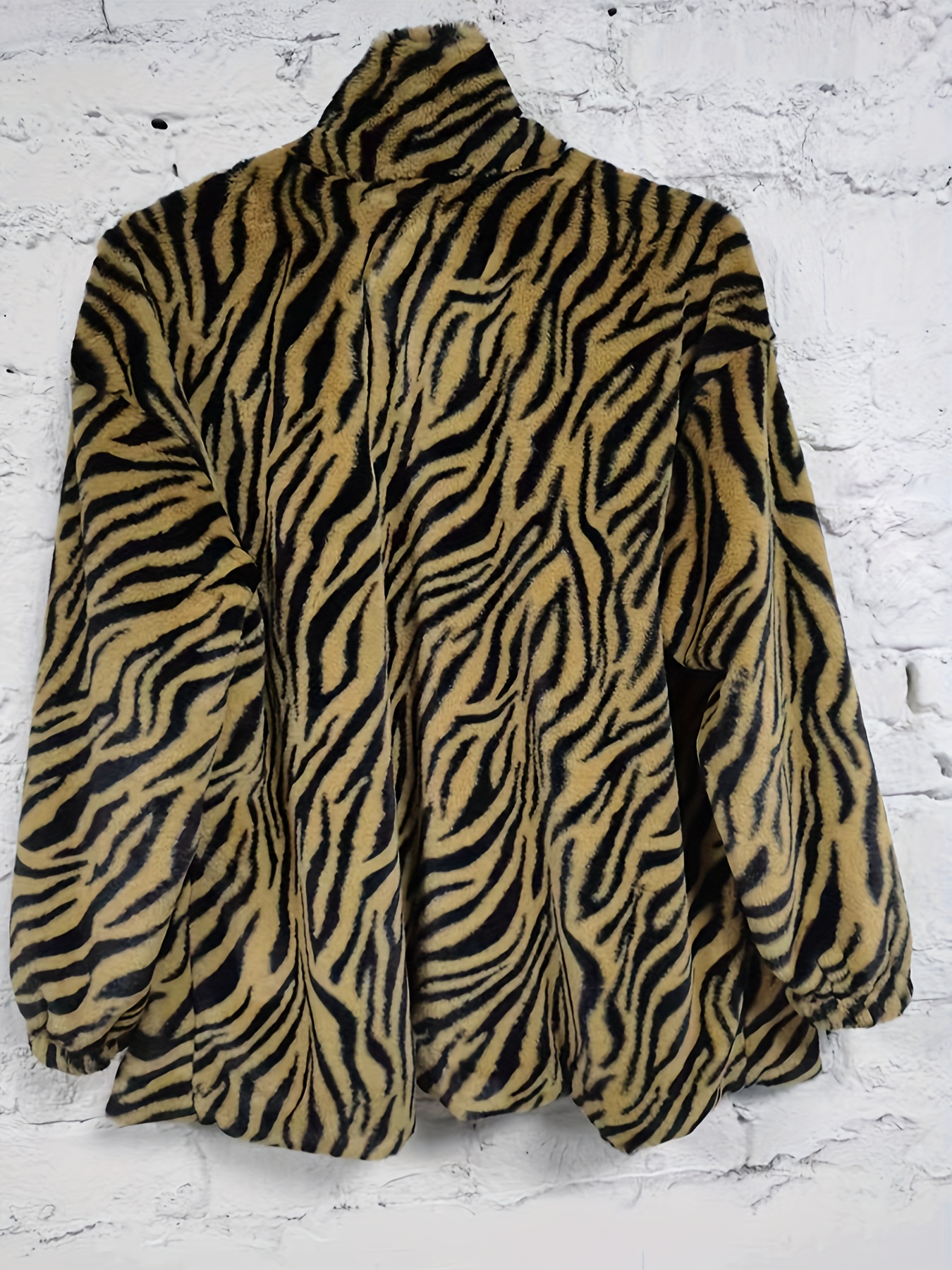 Plus size hot sale leopard jacket