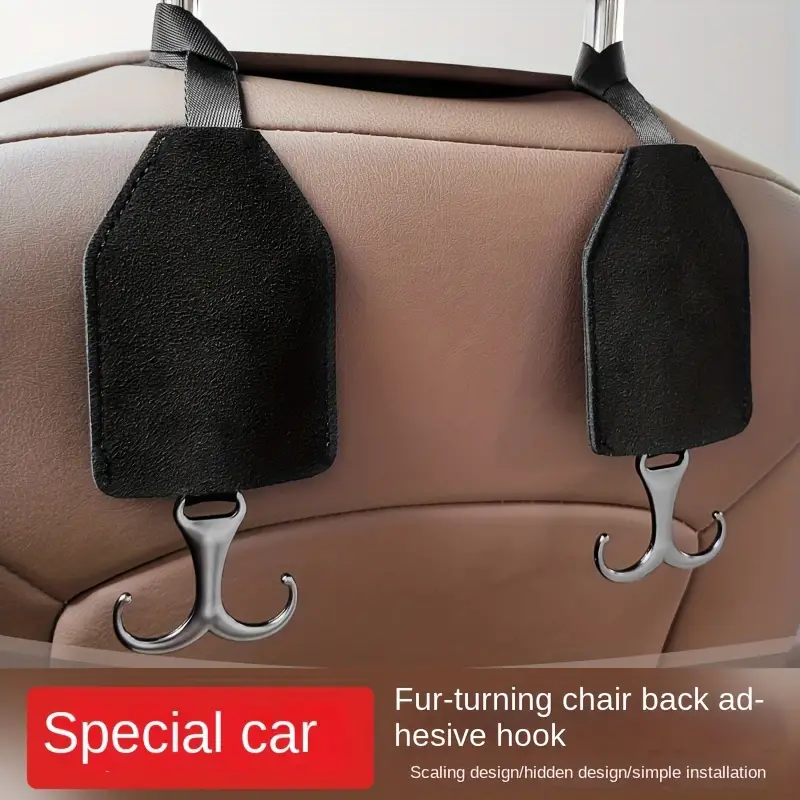 Multifunctional Removable Metal Adhesive Hooks Car Seat - Temu Canada