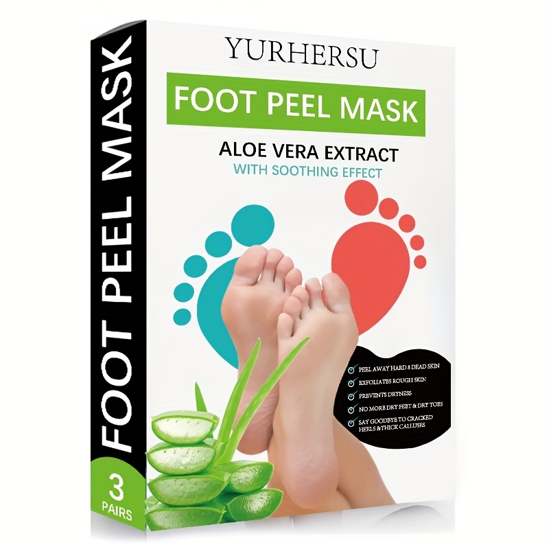 10pcs Exfoliating Peel Off Foot Mask Remove Dead Skin Callus Sock Baby Soft  Feet