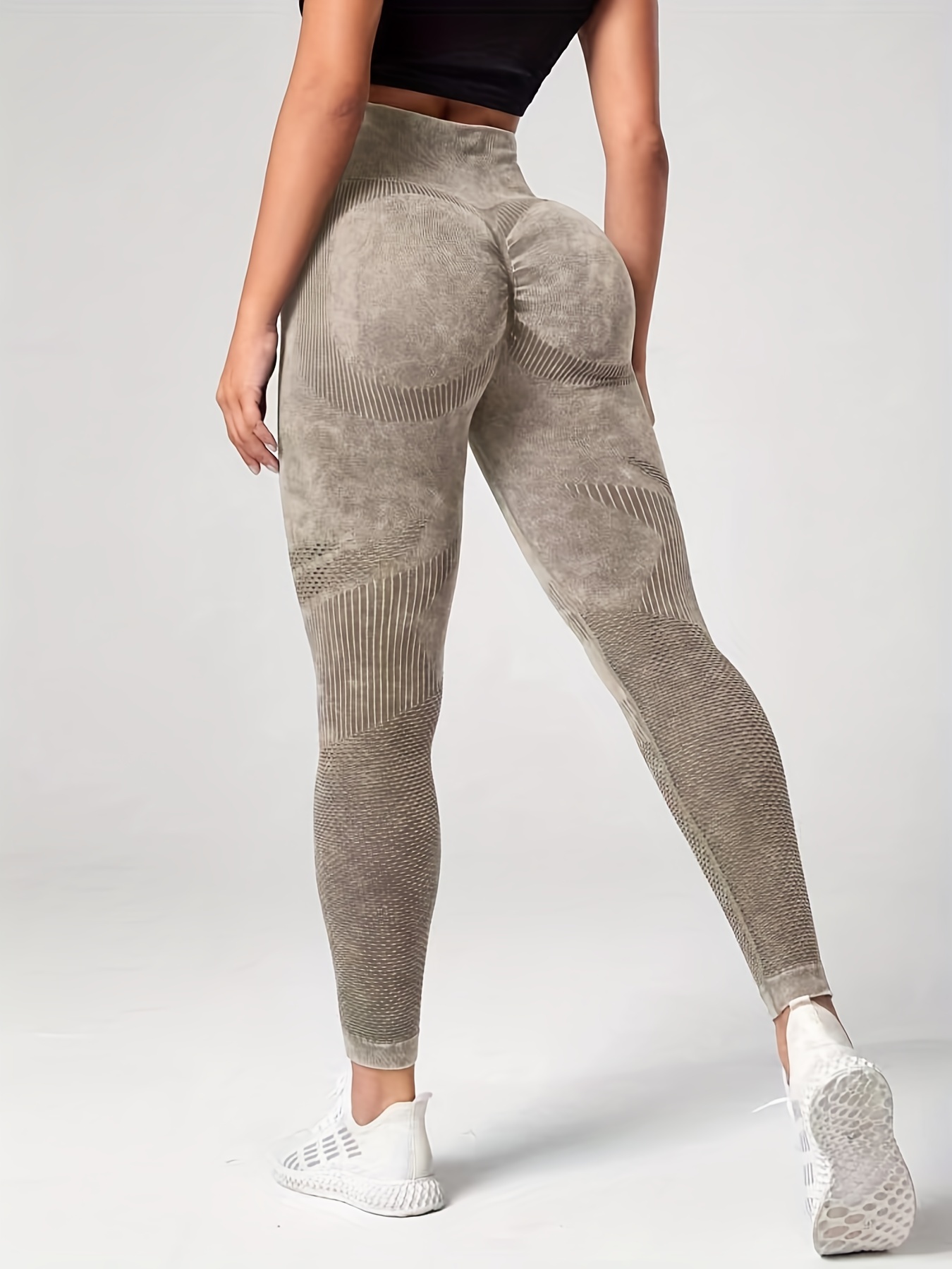High Stretch Butt Lifting Leggings High Waist Yoga Gym Pants