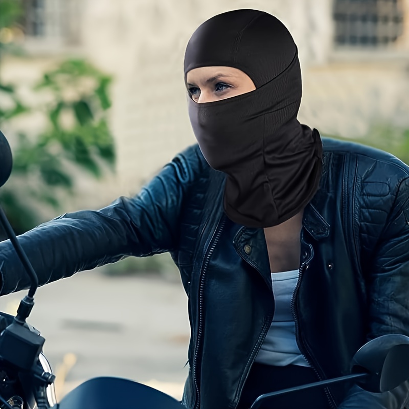 Uv Protection Balaclava Moisture Wicking Motorcycle Head - Temu