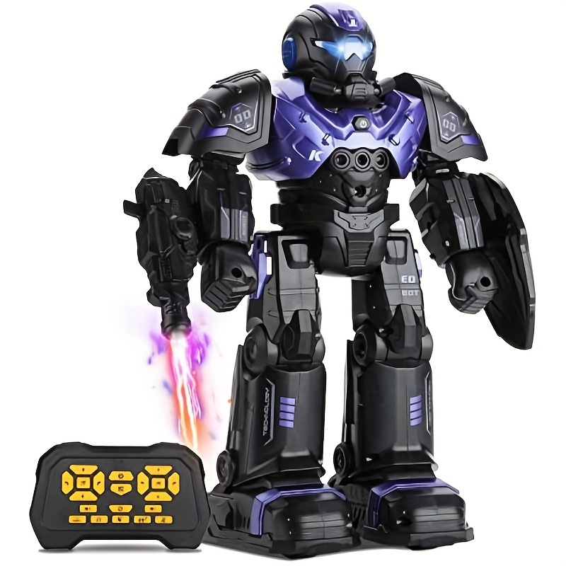 HPROMOT RC Robot Toy for Kids Remote Control Robot Toy, Smart Gesture  Sensing Rechargeable & Programmable Robot Walking Dancing Singing Chirstmas  Gift