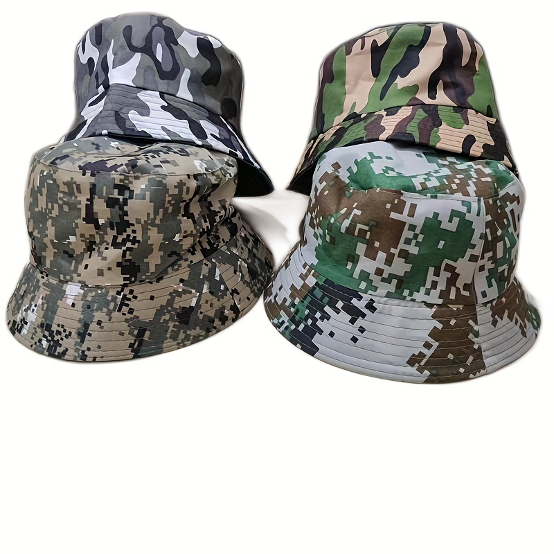 Drawstring Bucket Hat Water Repellent Mesh Breathable Foldable Uv