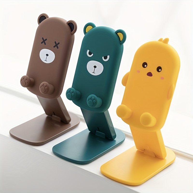 Cute Cell Phone Stand Fully Foldable Adjustable Desktop - Temu