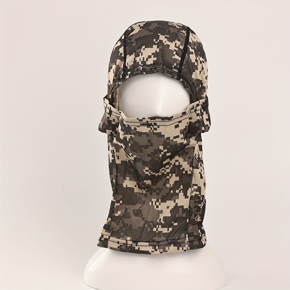 Balaclava Camouflage Head Covering Breathable Sun Protection - Temu Germany