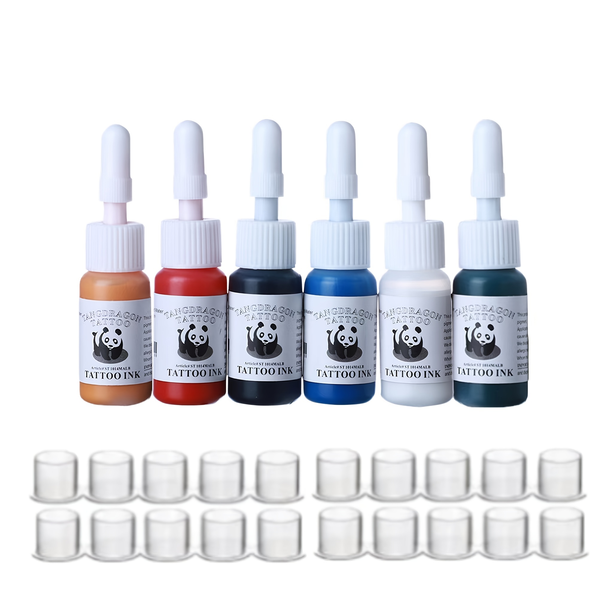 10 Color Tattoo Ink Set Professional Tattoo Pigment Set Long