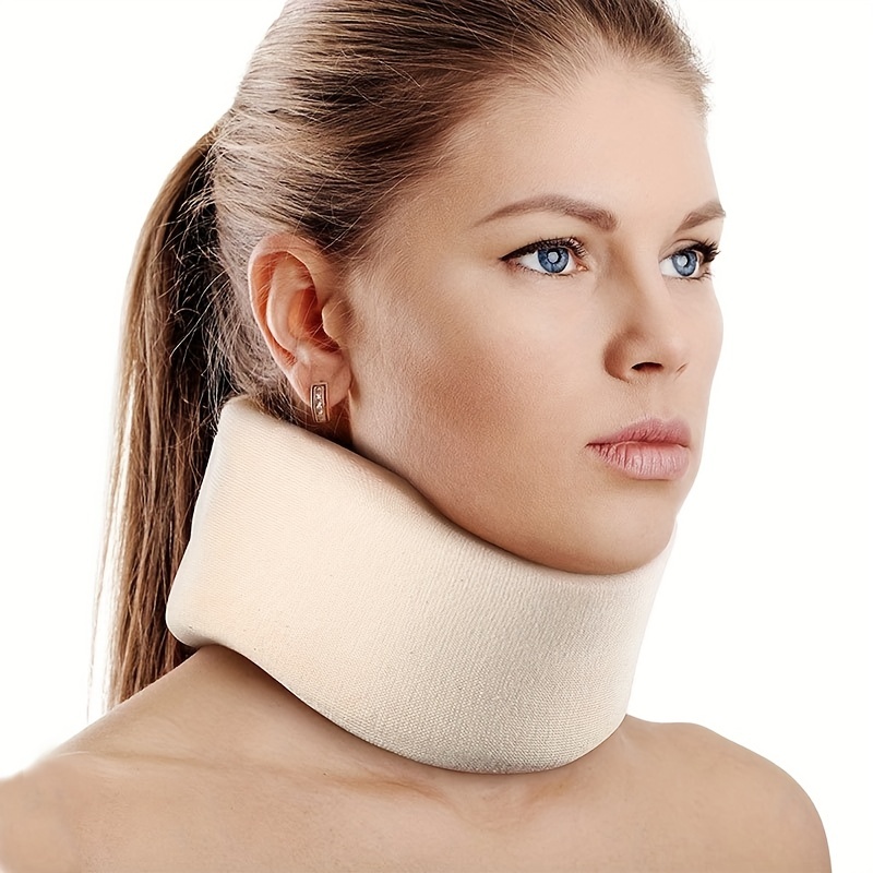 1pc Soft Foam Neck Brace Universal Neck Collar, Adjustable Neck Support  Neck Brace, Used For Sleep-relieve Neck Pain And Spinal Pressure, Neck  Brace A