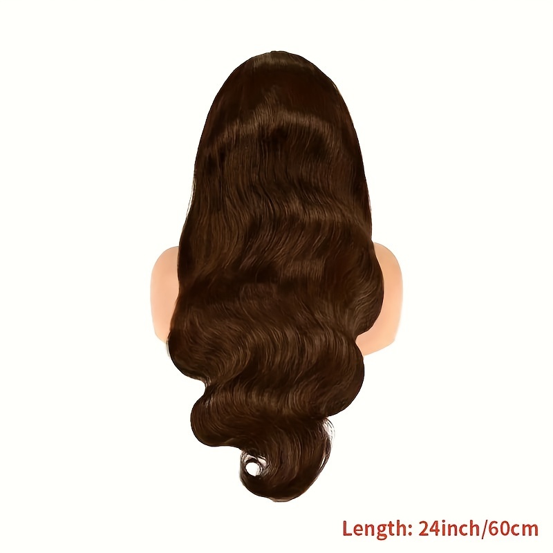 Brown wig cheap 60cm