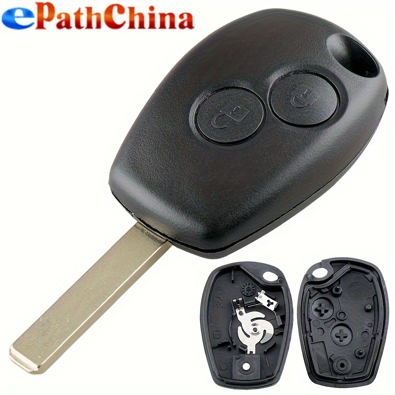 2/3 Button Switch Remote Key Car Key Fob Case Replacement Shell Cover For  Renault Trafic Kangoo Master Modus Dacia Logan+Battery - AliExpress