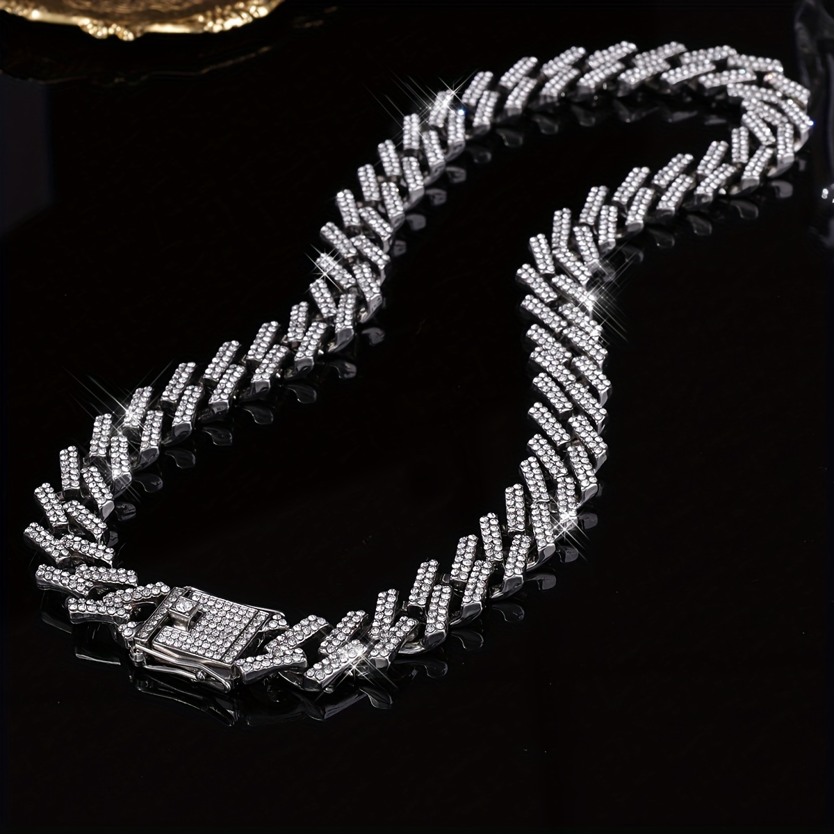Men's Heavy Hip Hop Choker Chain Necklace