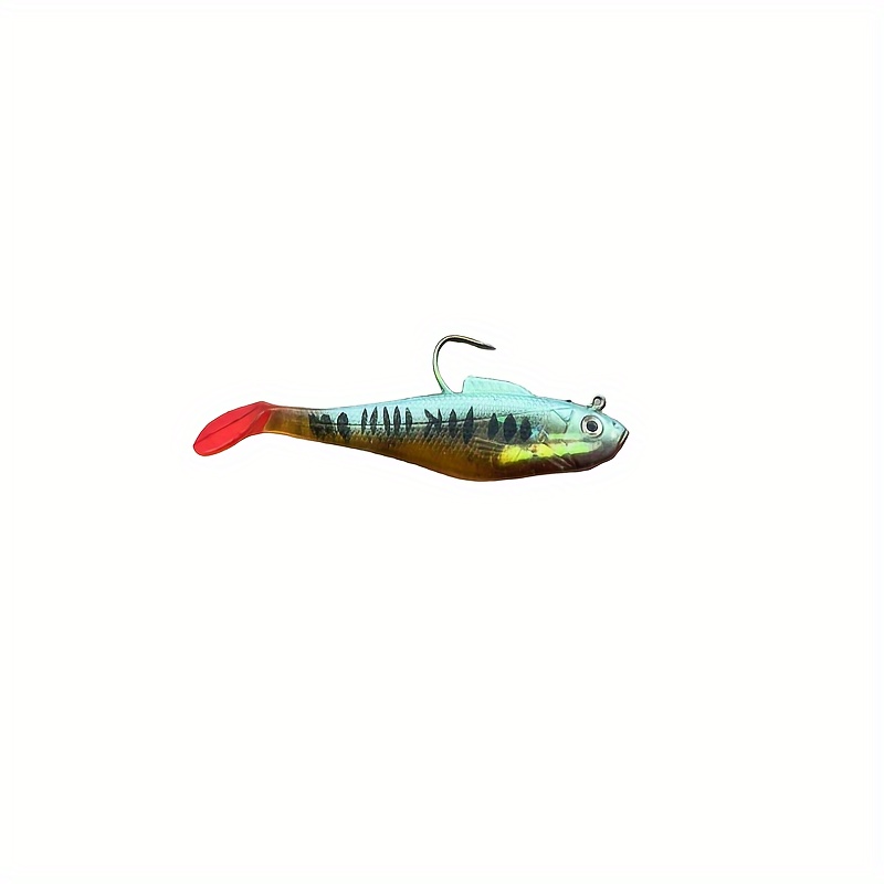 T tail Package Lead Fish Soft Fishing Bait For Perch Bionic - Temu