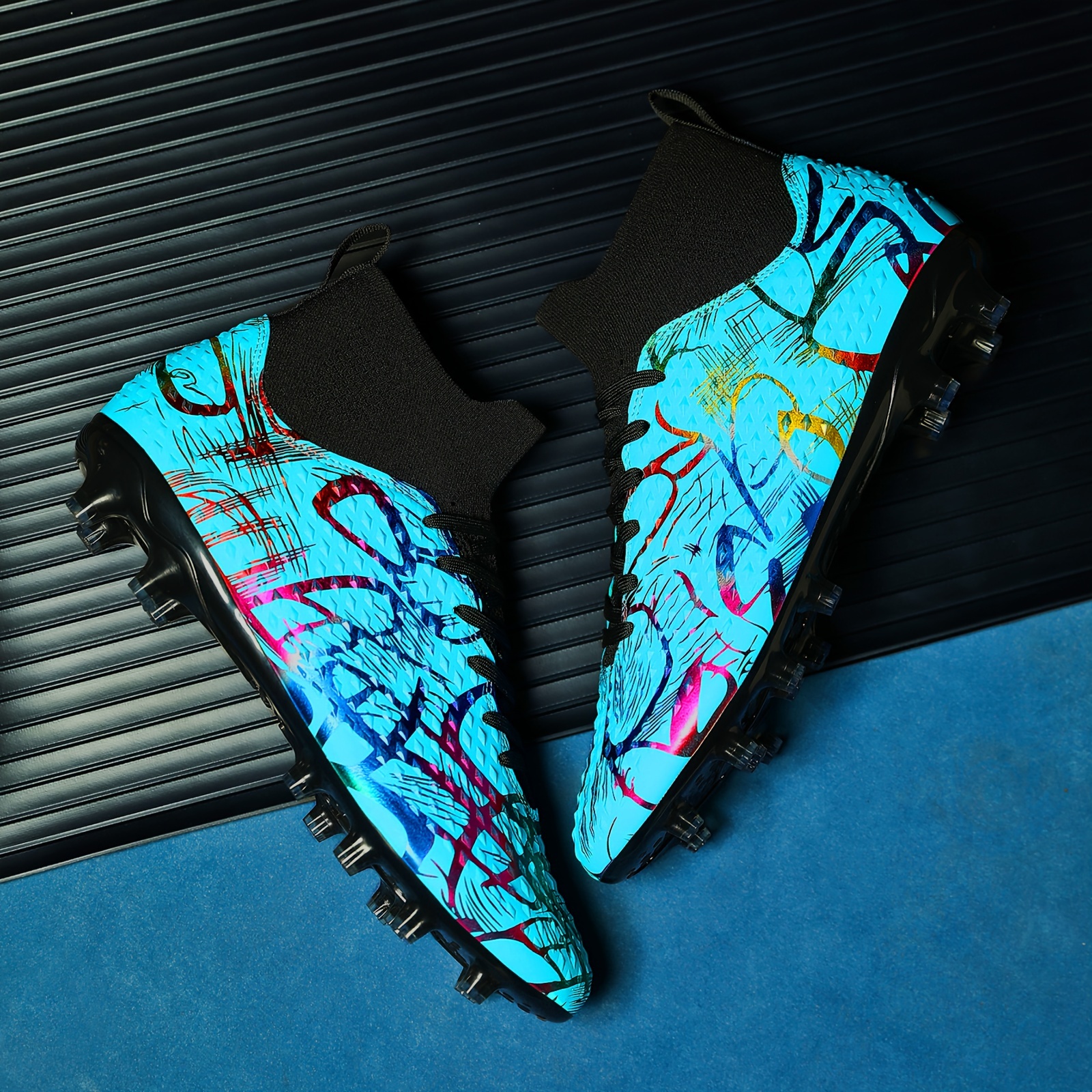 Graffiti football outlet cleats