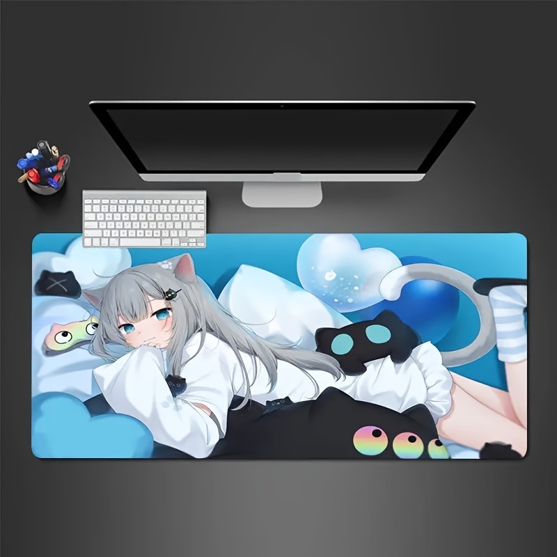 Cute Toothless Large Gaming Mousepad Computer Hd Keyboard - Temu