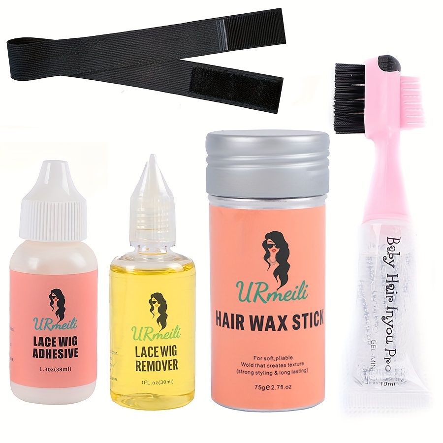 Wax For Hair Removal Wax Stick Hair Wax Sticks For Waxing Lace Wig Glue  Waterproof Hair For Invisible Glue Remover Liquid kit - AliExpress