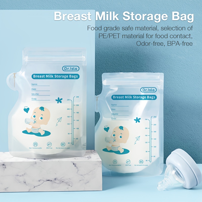 360 bolsas de almacenamiento de leche materna de 7 onzas, bolsas de  almacenamiento de leche materna para congelar, bolsas de almacenamiento de  leche