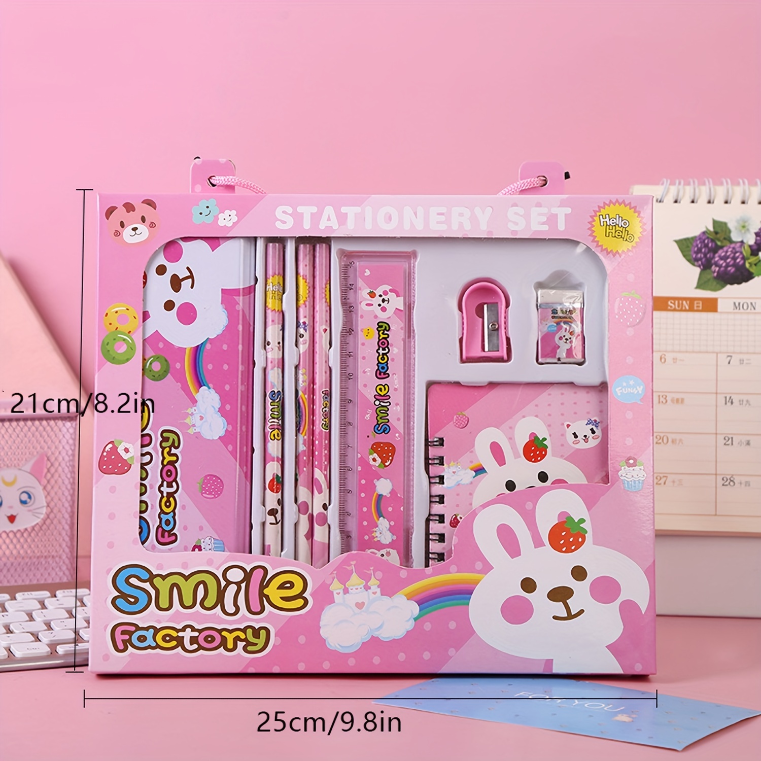 Delight Students with this Fun and Creative Gift Stationery Set - 1pc Boxed!