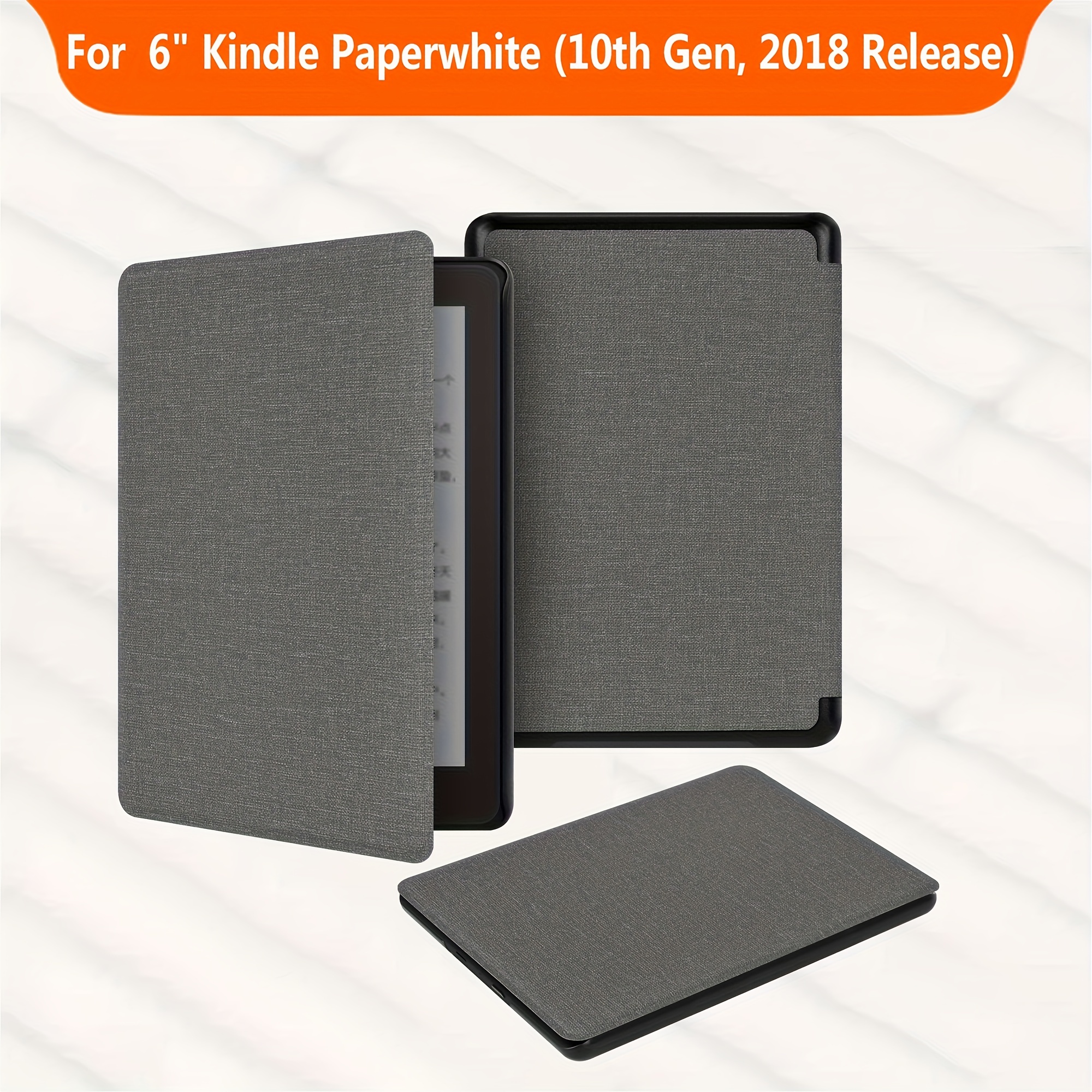 ファブリックカバー For For Kindle Paper White 6 (第10世代、2018年
