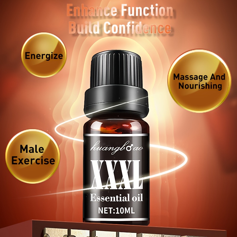 Men's Energy Vitality Essential Oil 10ml Men's Coarse Private Parts Care  Nourishing Adult Health Products