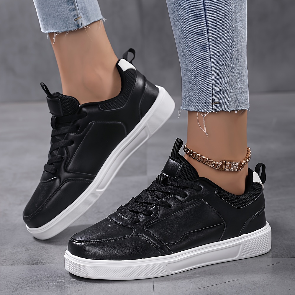 Contrast lace-up trainers - Boys